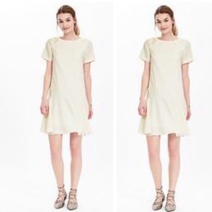 Banana republic flounce dress